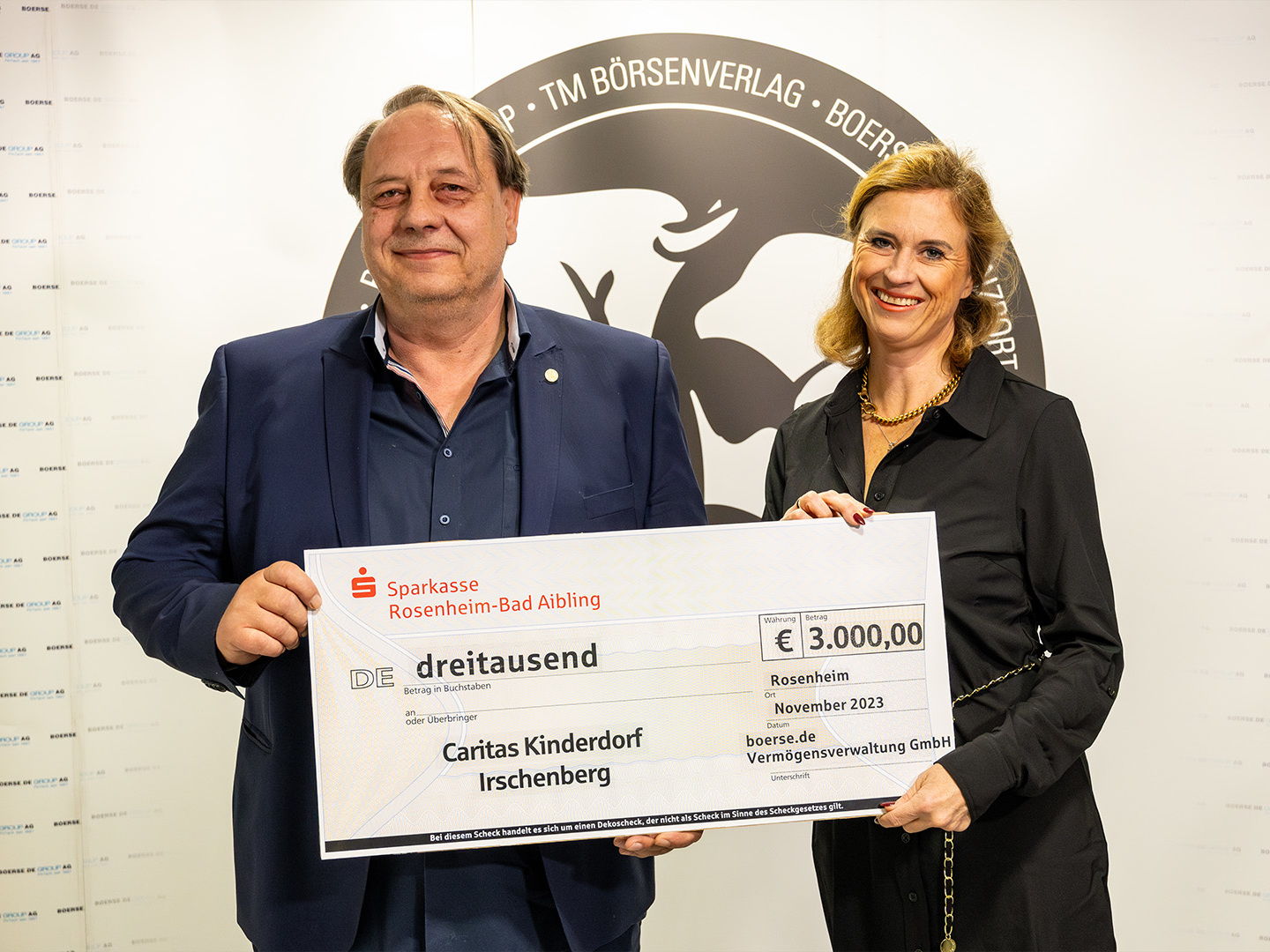3.000 Euro für das Caritas Kinderdorf Irschenberg 2023 3.000 Euro für das Caritas Kinderdorf Irschenberg 2023