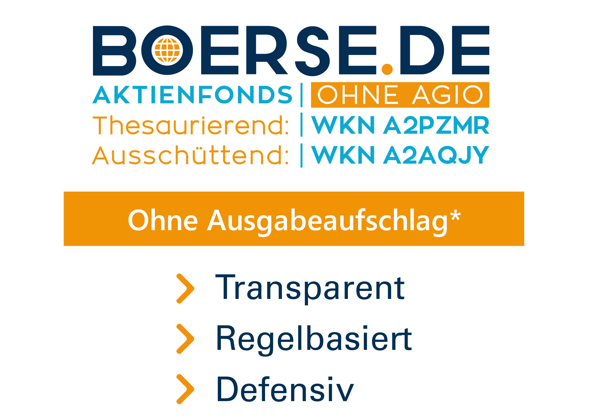 Boerse De Aktienfonds Wkn A2aqjy Vermogensaufbau Boerse